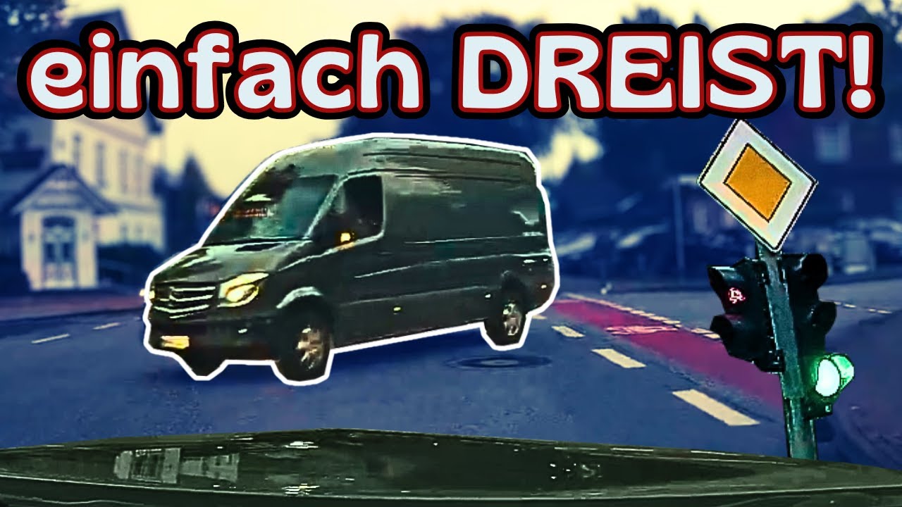 Dreistigkeit dominiert, über Bordstein & Lichterfahrt | #Dashcam Highlights Deutschland | #034
