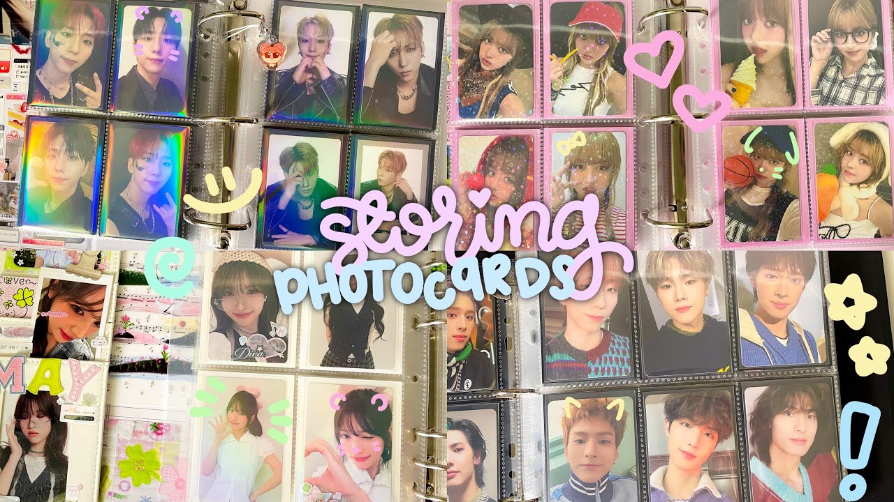 storing photocards 27 (๑'ᵕ'๑)⸝* xdinary, nmixx, rescene
