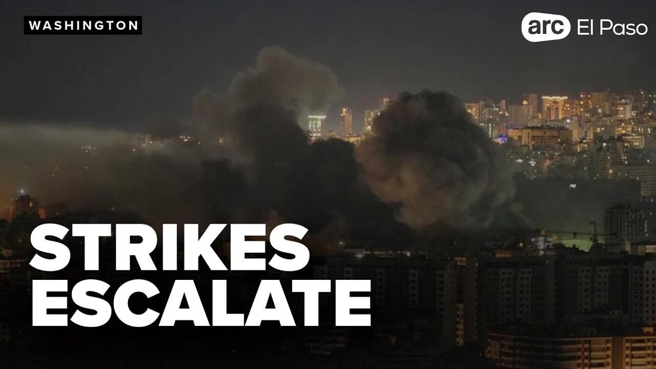 Israeli airstrikes hit Tehran and Beirut as US warns of escalation