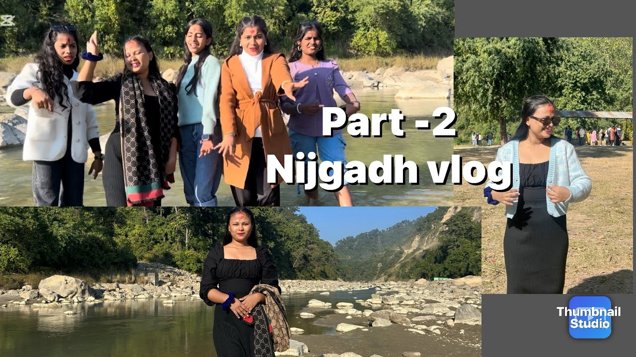 Part-2 comedy vlog in river side - Nijgadh,mohari #travelvlog #comedy #funny #memories #explore 🤞