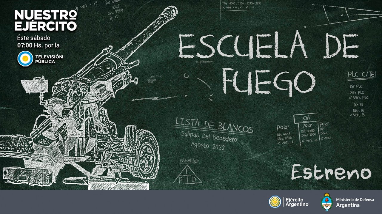 Programa Nuestro Ejército - Escuela de fuego
