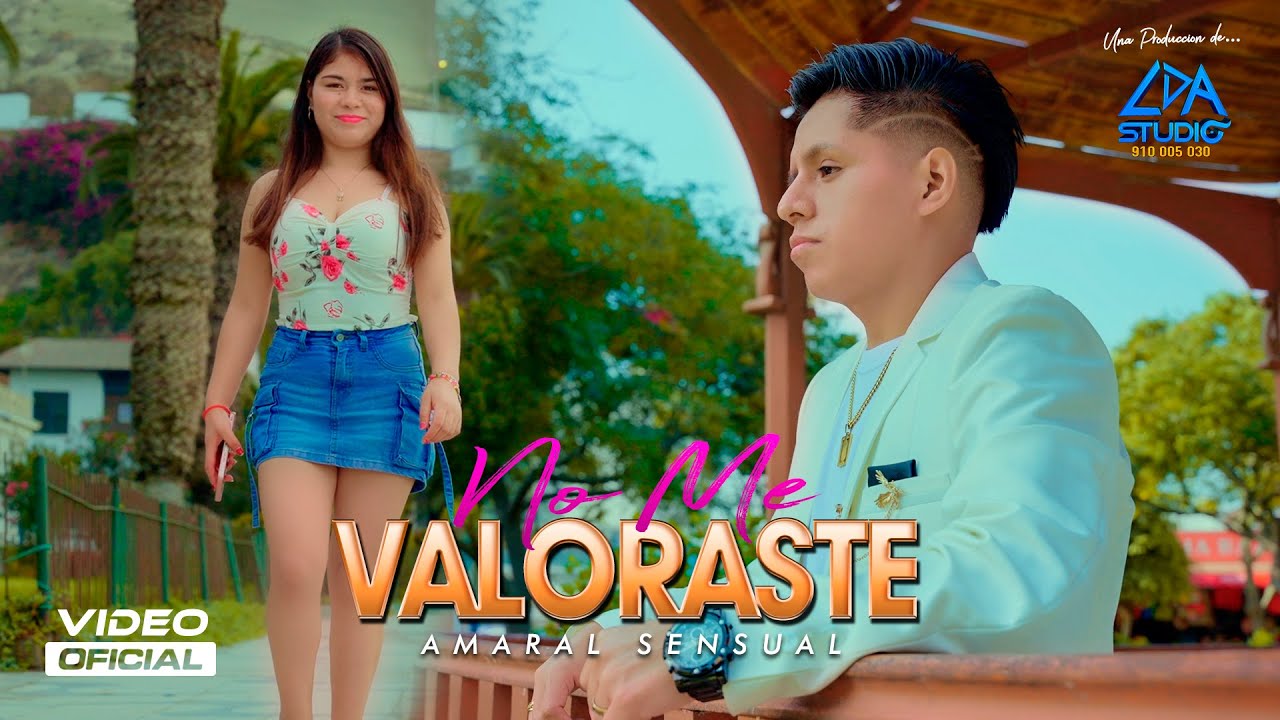 NO ME VALORASTE - AMARAL SENSUAL (Video Clip Oficial) 2025 ►L.D.A STUDIO