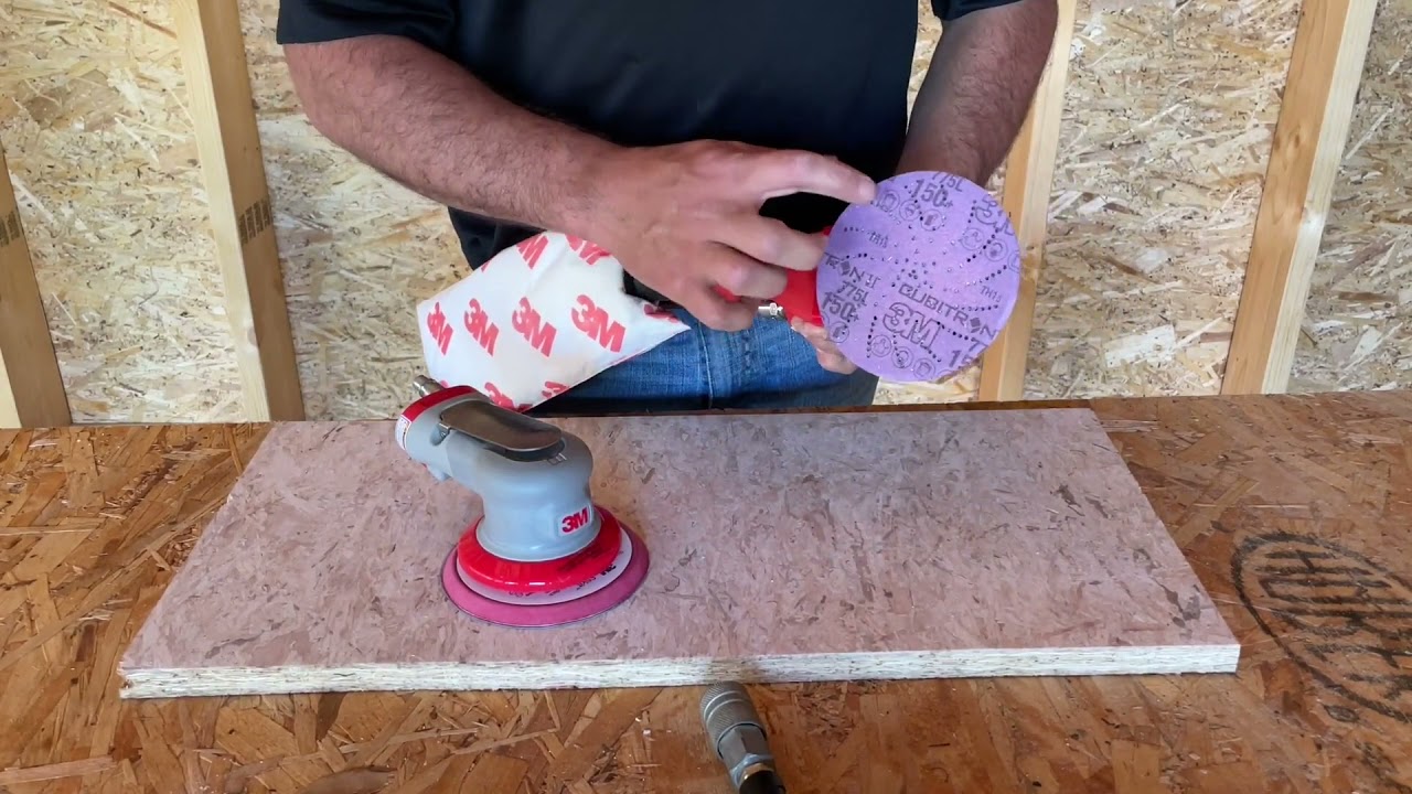 Self Generated Orbital Sander Demo