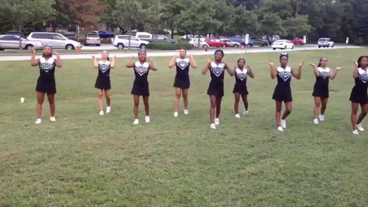 Brogden Middle School Cheerleaders - PTA Kick Off 2014