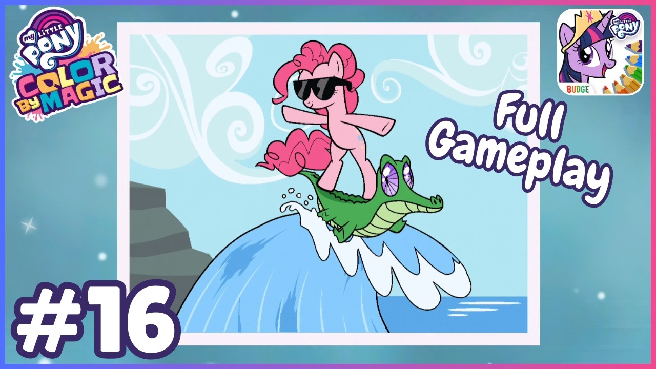👉 My Little Pony: Color by Magic 🎨🦄 | Полное прохождение игры | Часть 16 | VIP | Games 4 Kids!