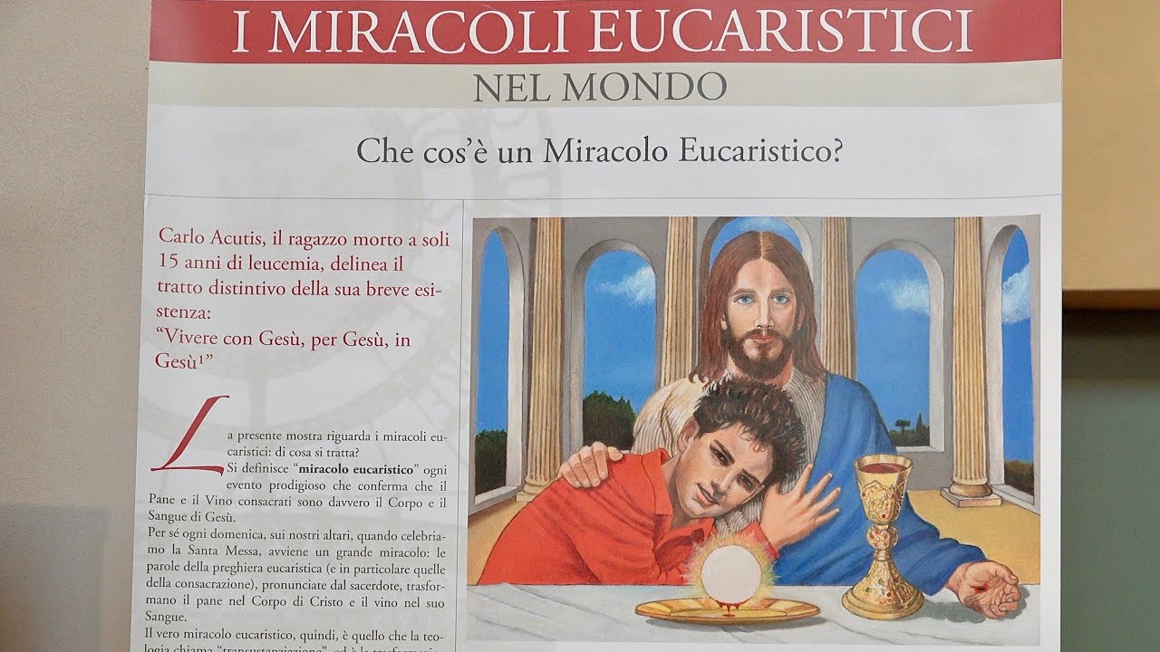 Beato Carlo Acutis 2023 - UN CARDIOLOGO VISITA GESU' - Associazione San Benedetto Cologno M.