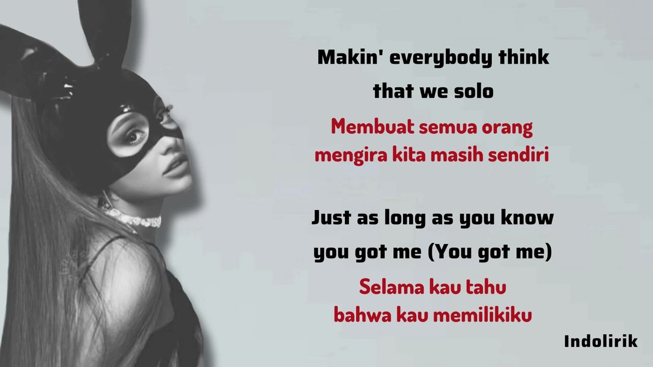 Side To Side - Ariana Grande ft Nicki Minaj | Lirik Terjemahan
