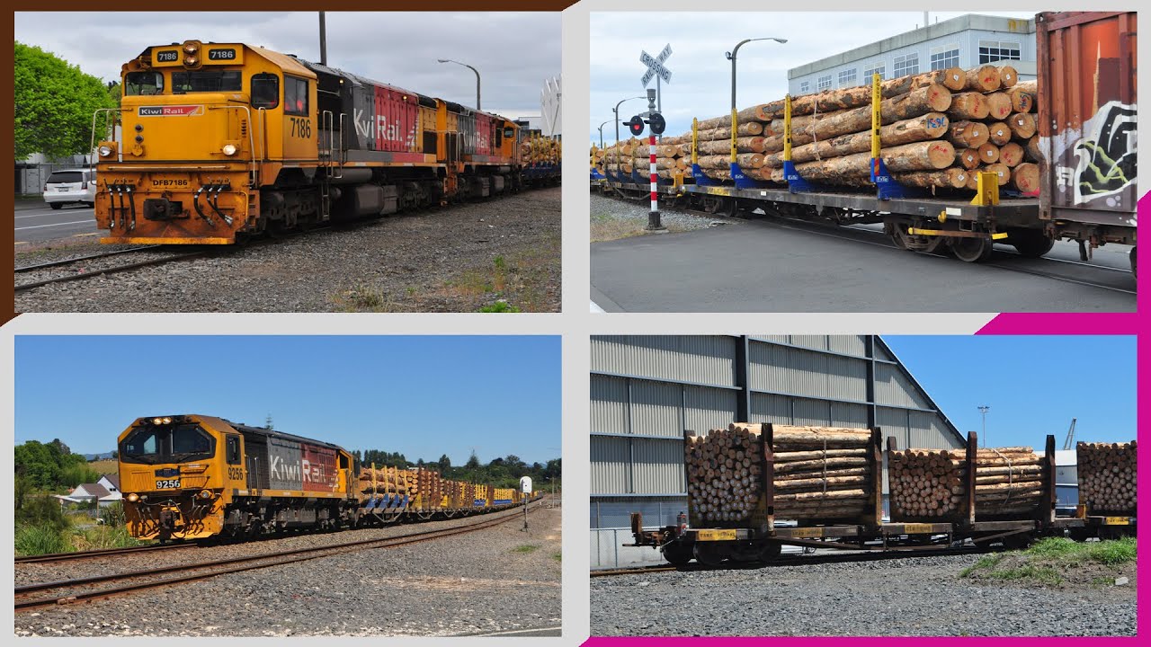 KiwiRail's Log Trains