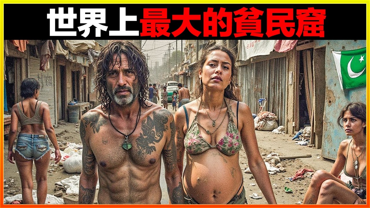 巴掌大的地方，垃圾對成山，上面居然住了兩百萬人，撿別人吃過的雞骨頭充飢！？13個世界上最大的貧民窟，簡直觸目驚心。