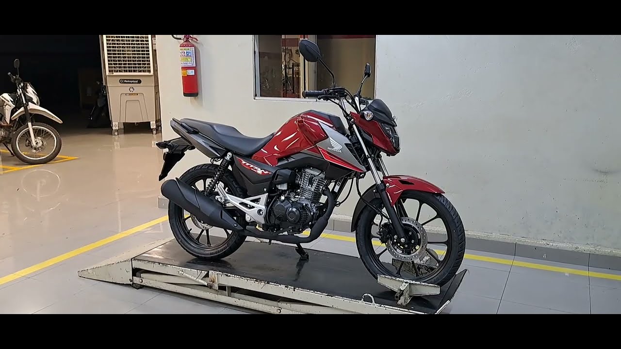 TITAN 160 VERMELHO MET. 2026 O QUE MUDOU???