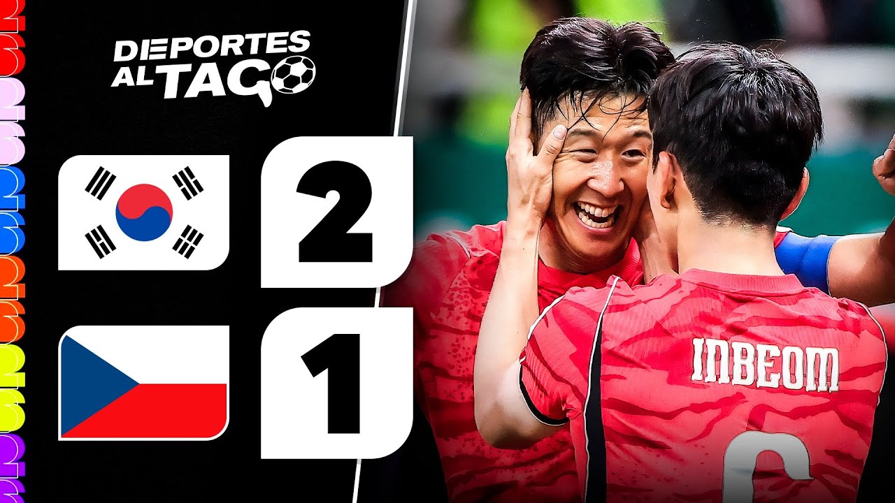 ✅ COREA DEL SUR dio VUELTA el partido y le GAN&Oacute; 2-1 a REP&Uacute;BLICA CHECA en el DEBUT MUNDIALISTA