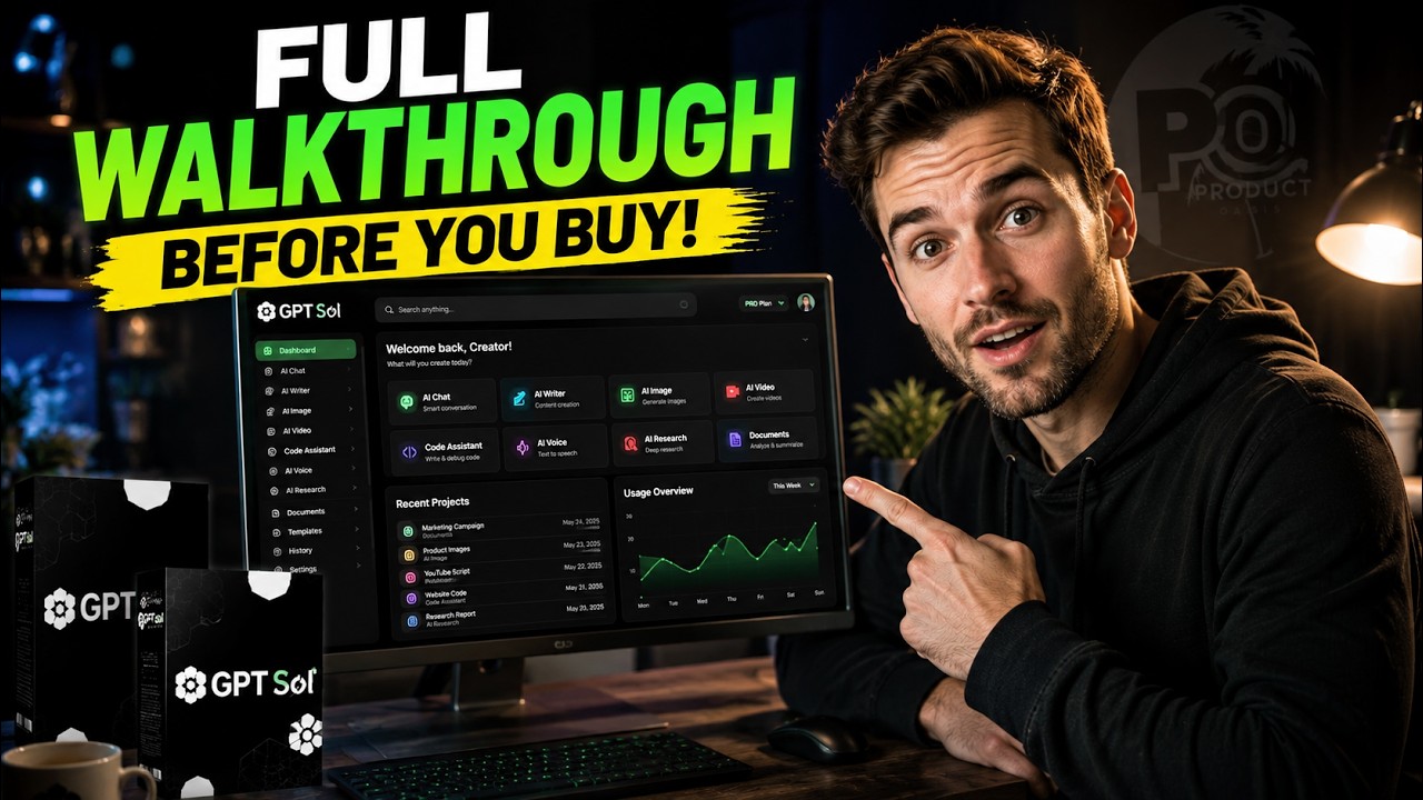 Inside GPT Sol: Full Walkthrough Before You Buy!