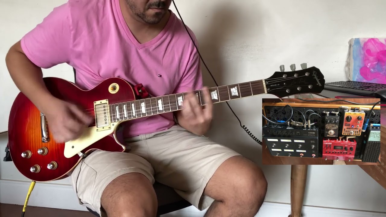 U2 - Elevation (live) - guitar cover