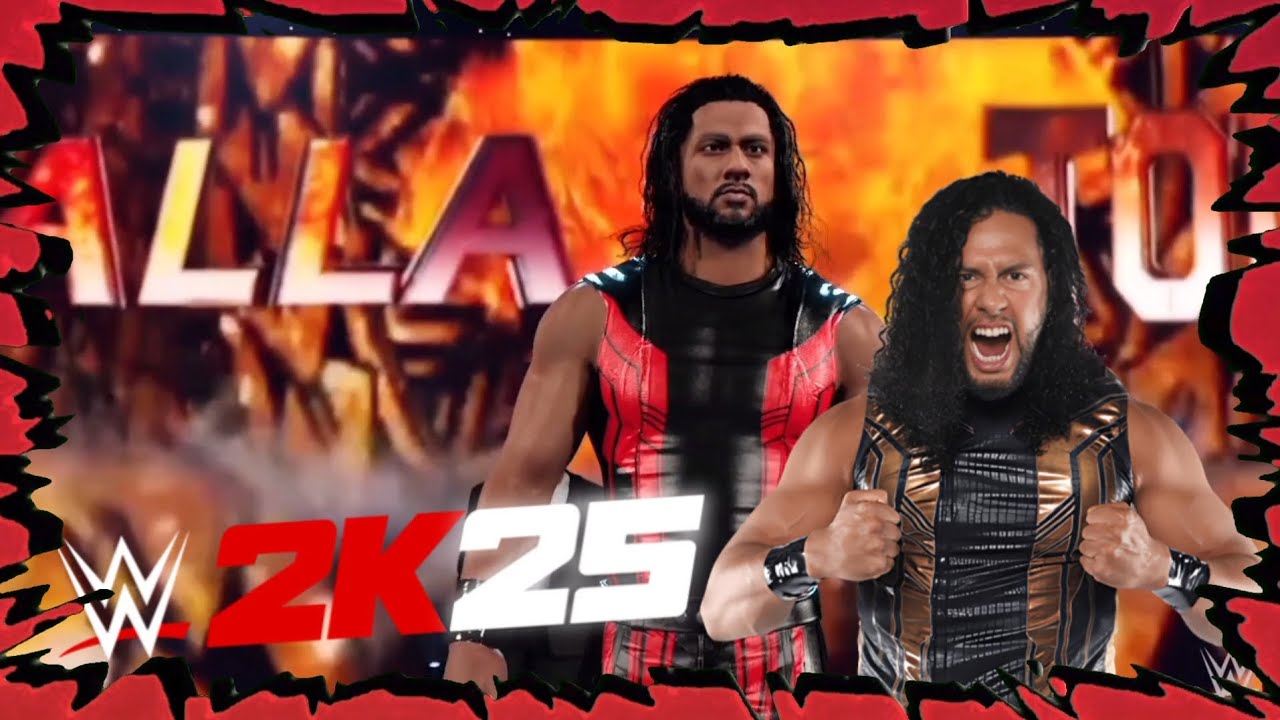 WWE 2K25 - TALLA TONGA (Hikuleo) ENTRANCE (GFX AND SONG MOD)