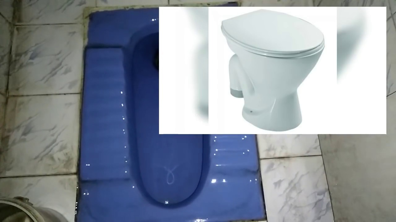 how to plumbing indian toilet to uropeion toilet