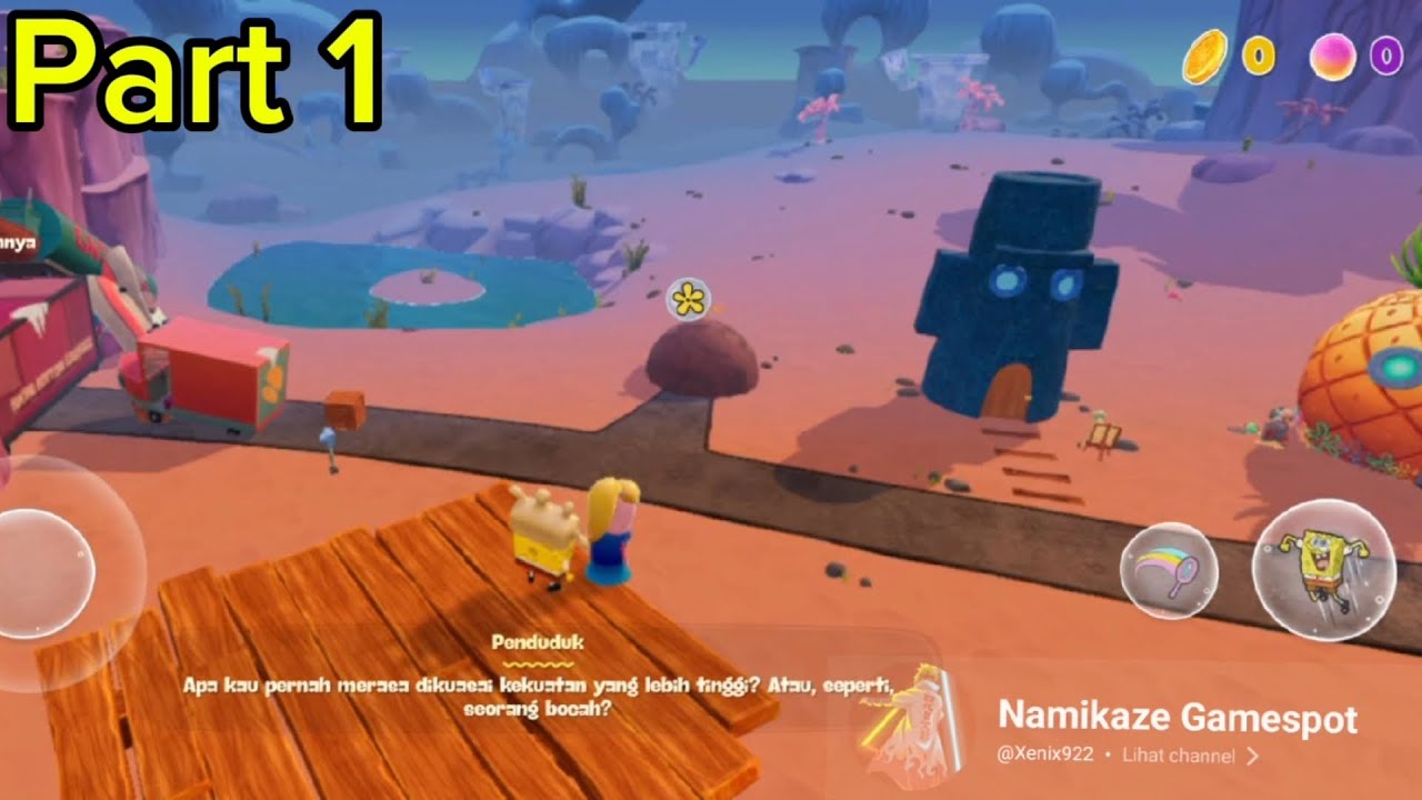 SpongeBob The Cosmic shake, Walkthrough Gameplay  (Mobile, iOS)