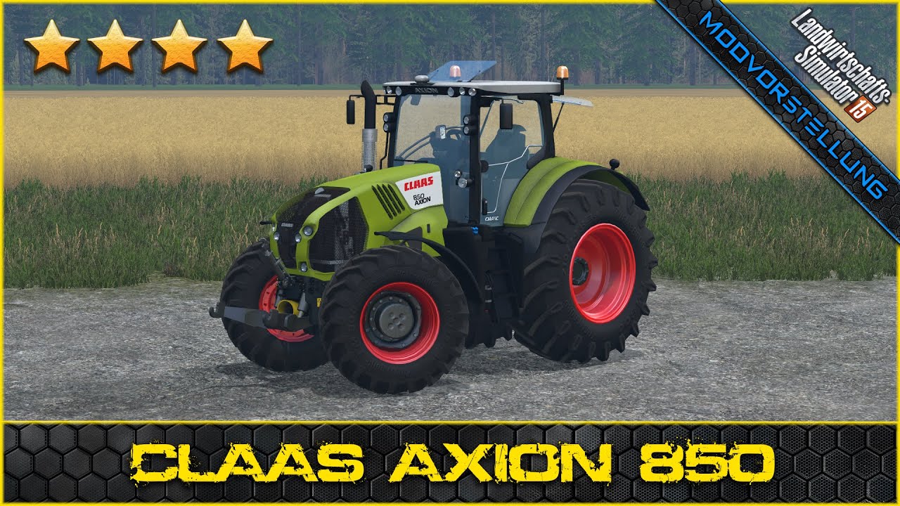 LS 15 Modvorstellung #310 ★ Claas Axion 850 by Czech Mod Team