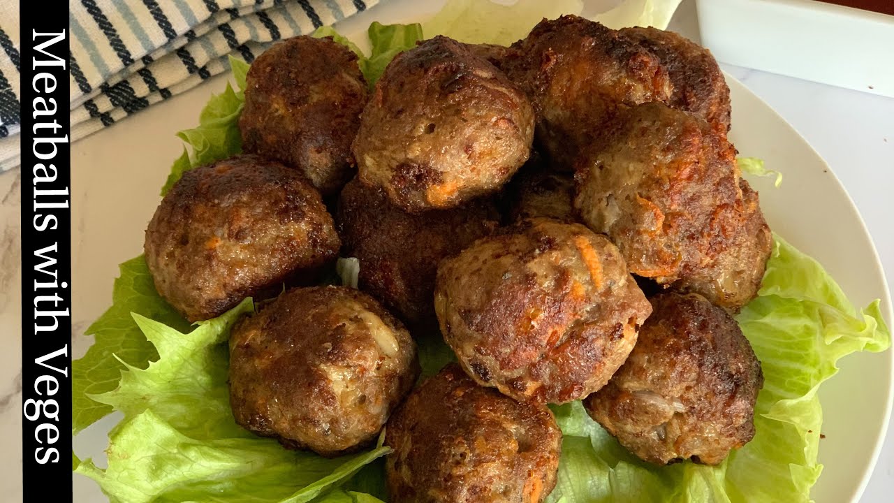 Meatballs with Veges | 10m+ , toddlers and Kids| Baby Finger Food  | Toddler Kids Lunch | Snacks |