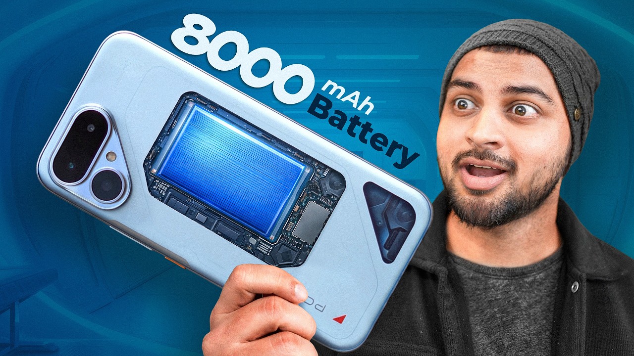 Futuristic Phone Under ₹28K 😳 | 8000mAh Battery + 144Hz Display!
