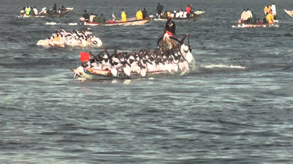 course de pirogue victoire de ngor en 25
