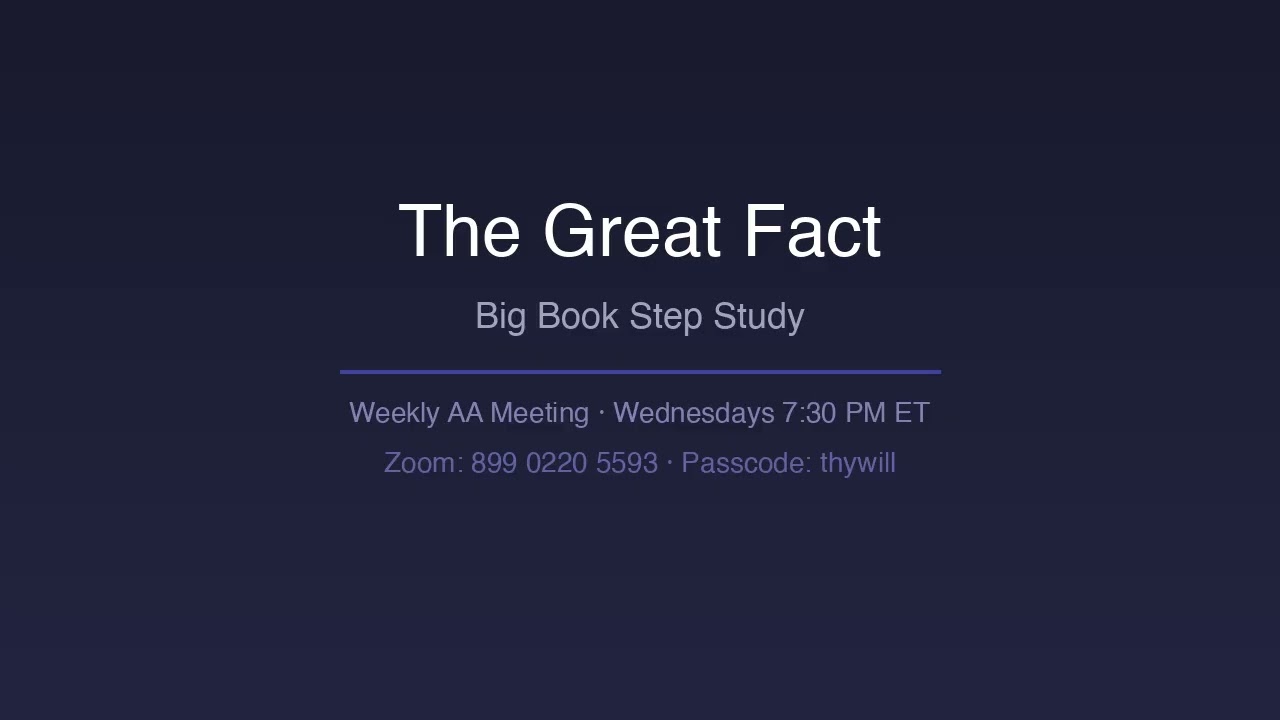 The Great Fact BBSS | 01.09.2025