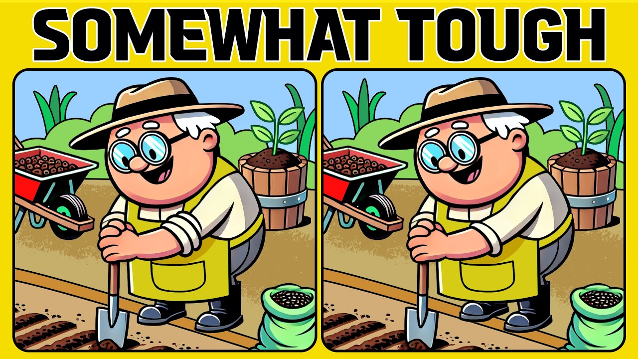 🧠🧩Can YOU Spot ALL The Differences In These Fun Challenges? (A Bit Tricky)