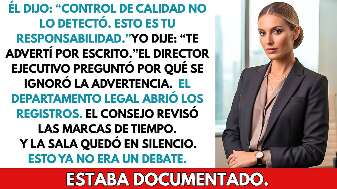 Me culparon del retiro del producto hasta que el CEO leyó mis correos de advertencia.