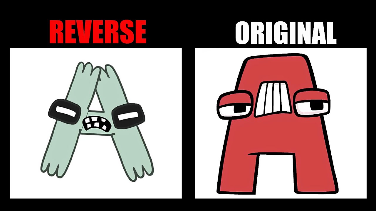 Weird Alphabet Lore vs Original Alphabet Lore (A-Z...) - Alphabet Lore Meme Animation | TD Rainbow
