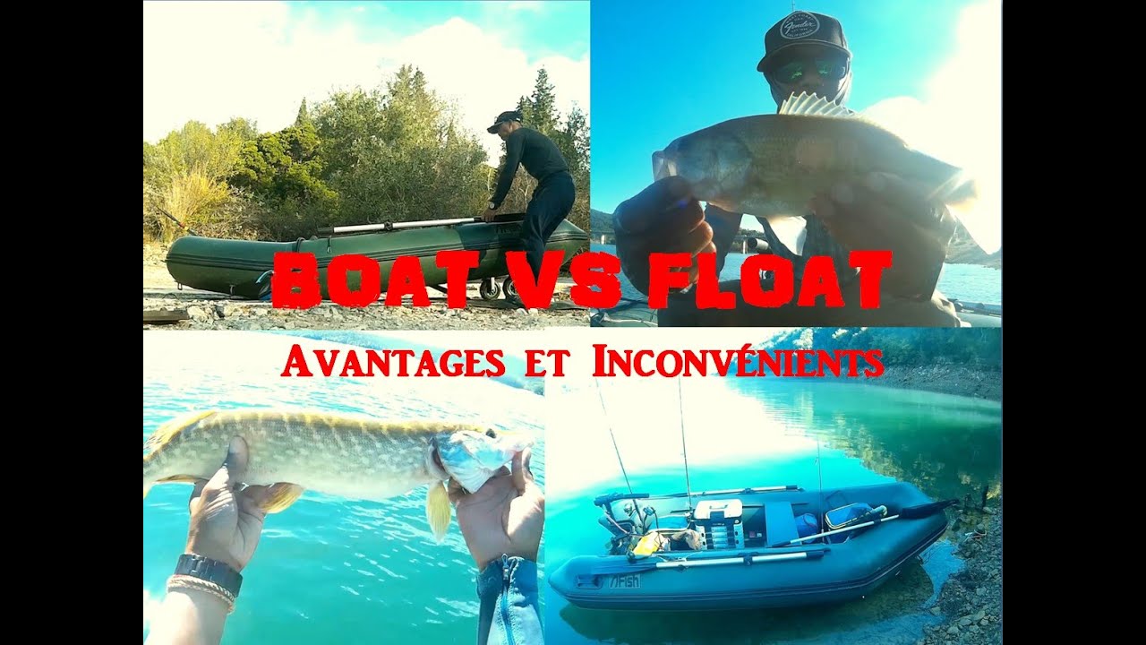 Matos #3 : Bateau pneumatique VS Float-tube (avantages et inconvénients)