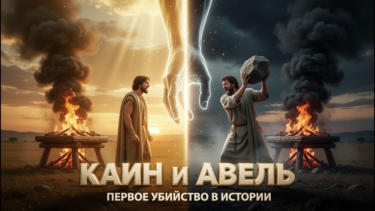 Каин и Авель. Первое убийство в истории человечества.