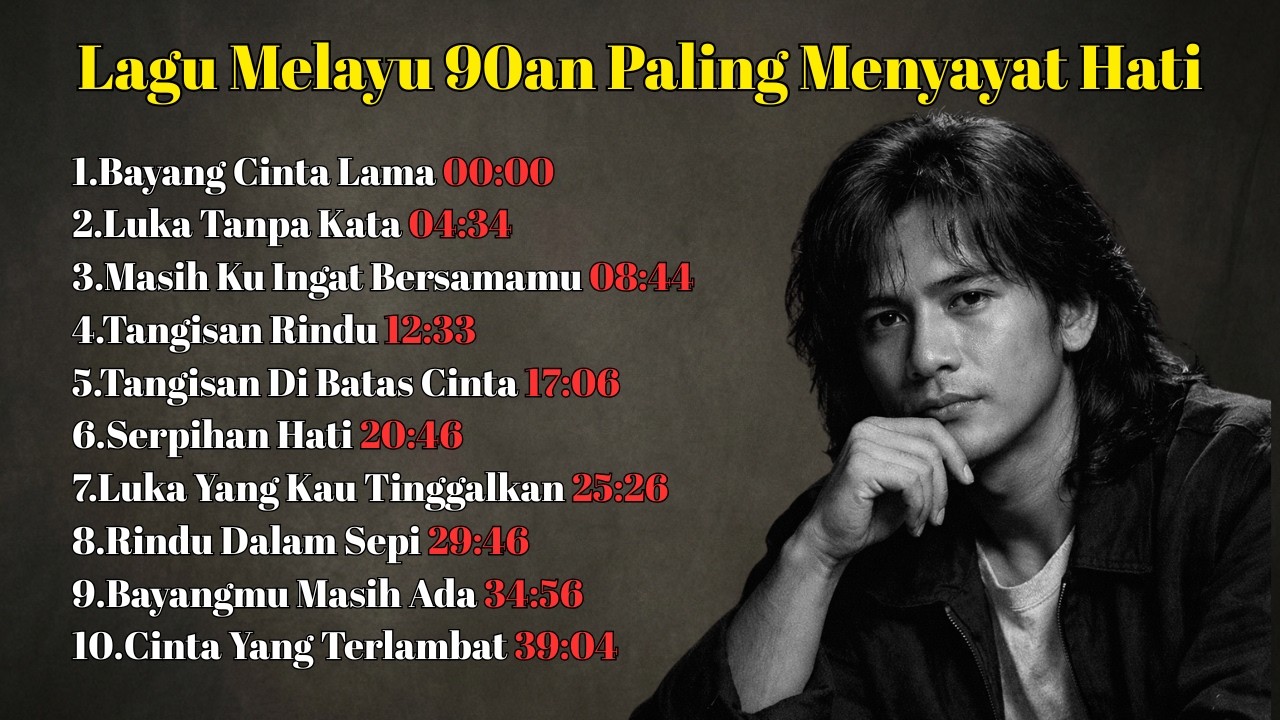 Best Lagu Jiwang Melayu 90an Paling Sedih 💔 Nostalgia Lagu Lama Bikin Kangen