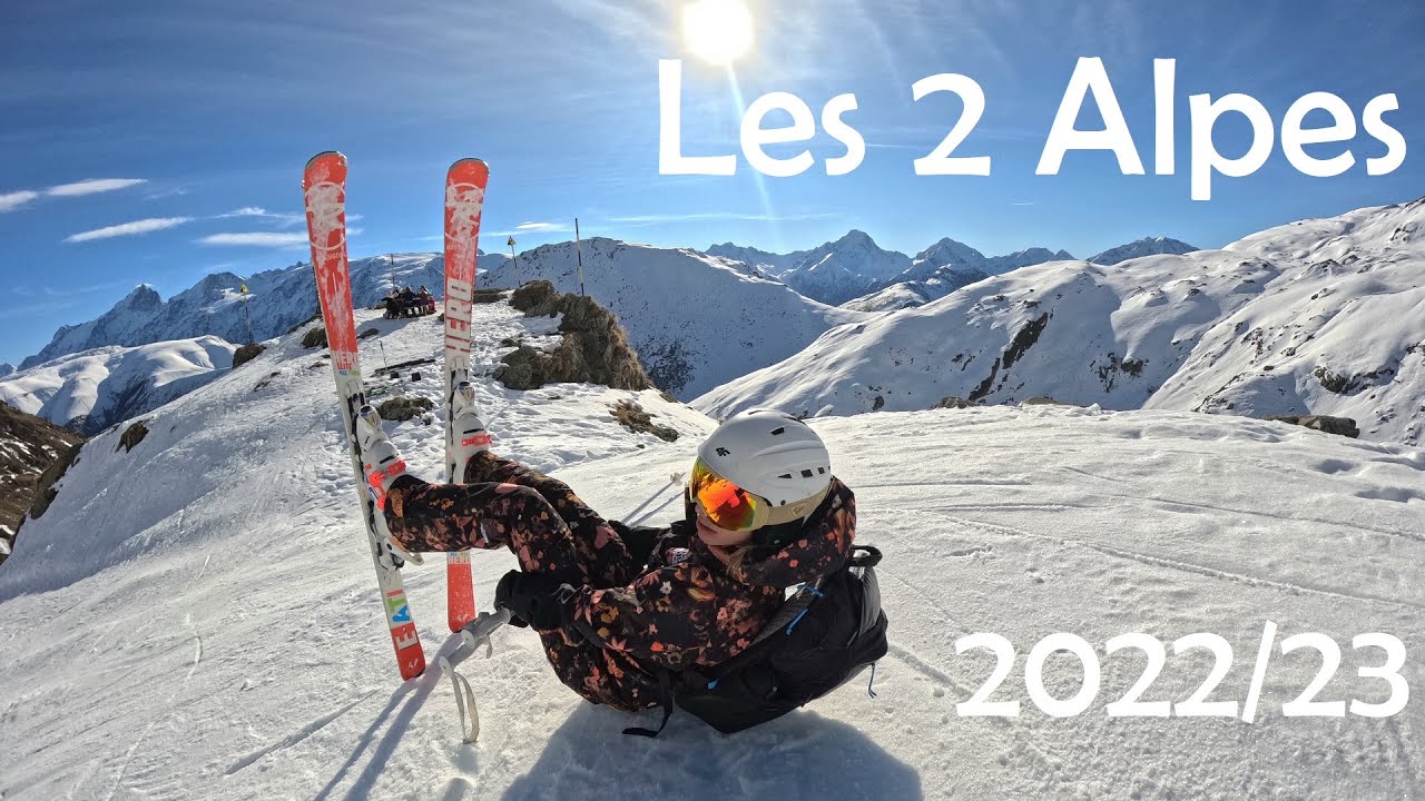 2022  Les 2 Alpes - Taksidi  ( 4K Gopro Hero 11 Black + DJI Mavic Air )