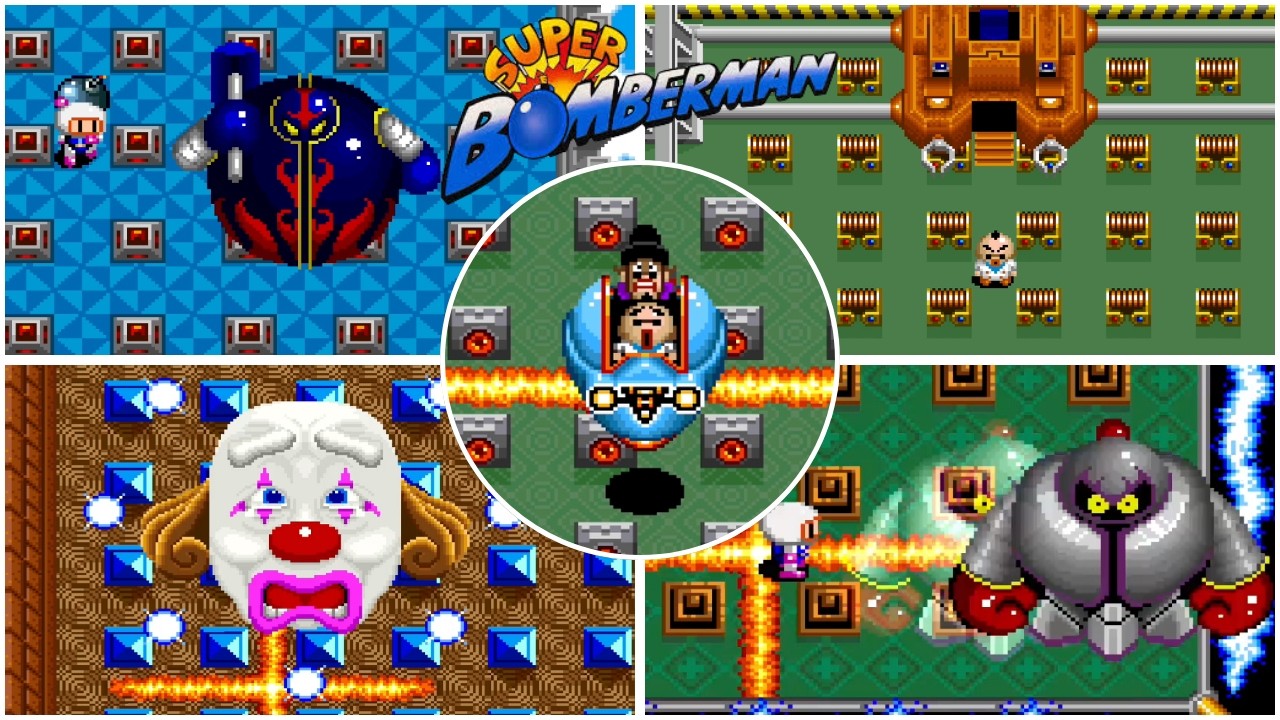 Super Bomberman | Jefes