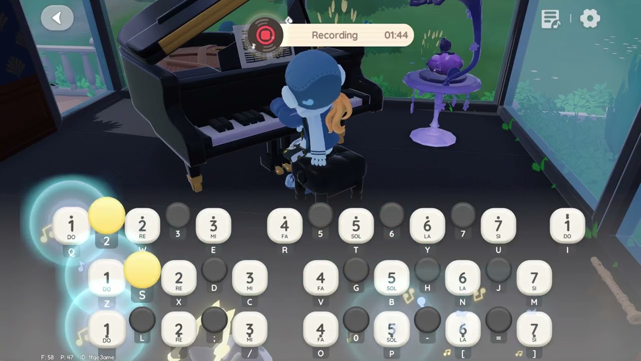 Teyvat Chapter Storyline: Travail (Genshin Impact) | Heartopia Piano