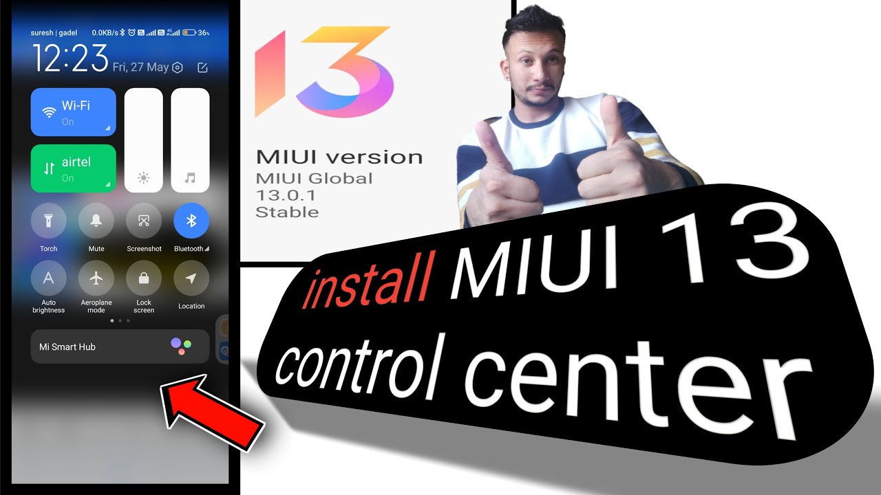 miui13  control center | control center miui 13 | install MIUI 13 Control Center | miui 13