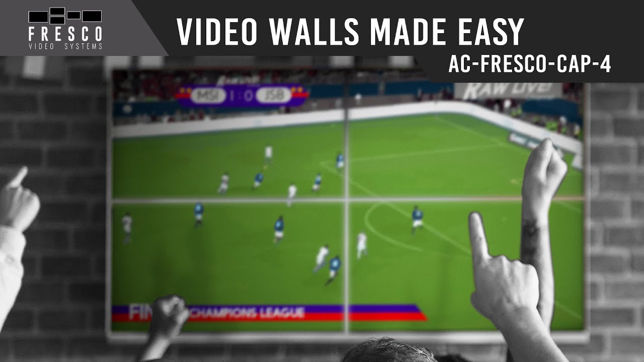 Video Walls Made Easy: Fresco 4 Video Wall Processor - AVPro Edge