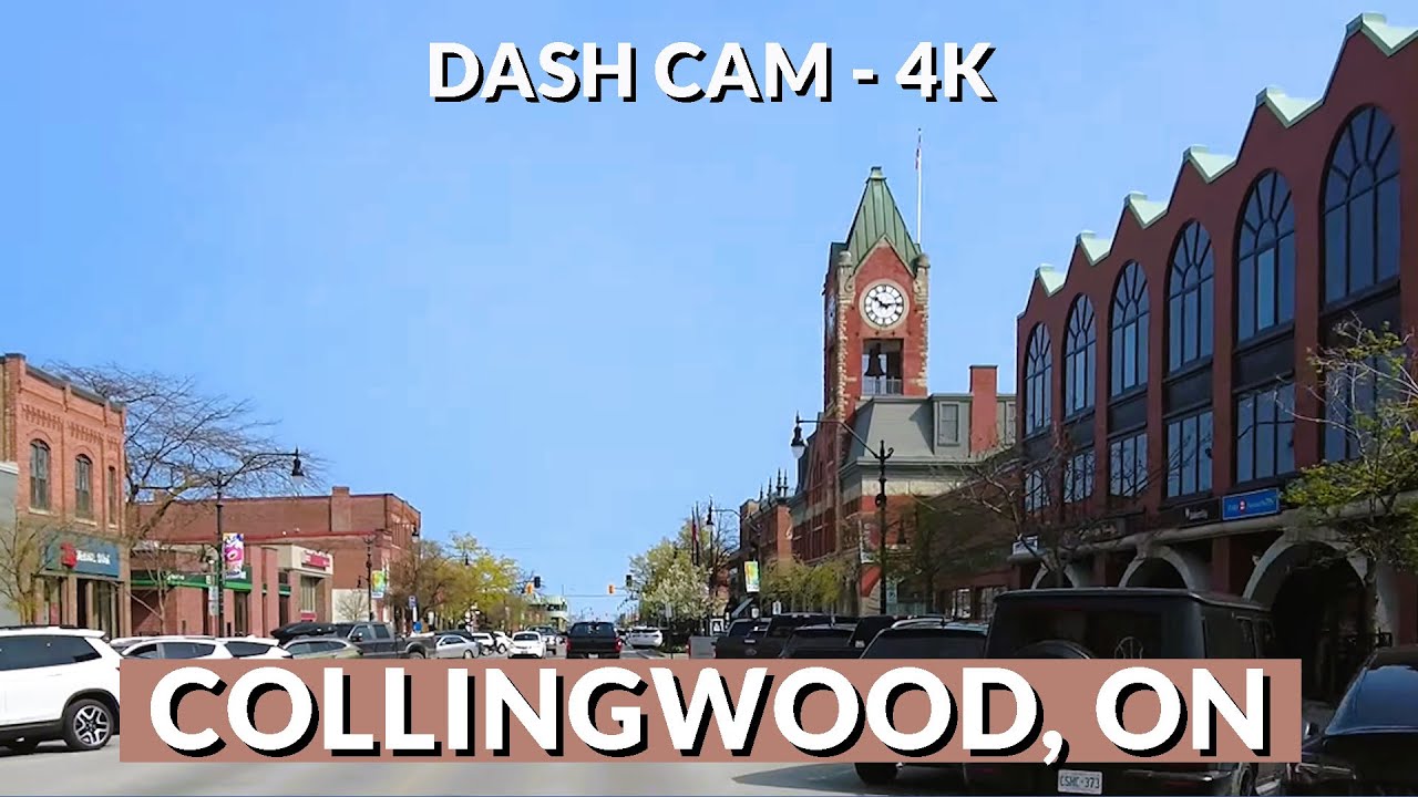 Collingwood, Ontario 4K Drive: A Visual Symphony of Scenic Beauty