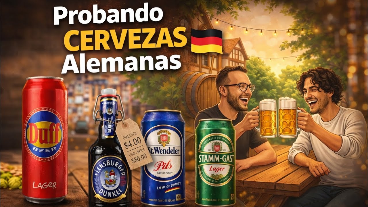 probando cervezas Alemanas ! 🇩🇪🍺