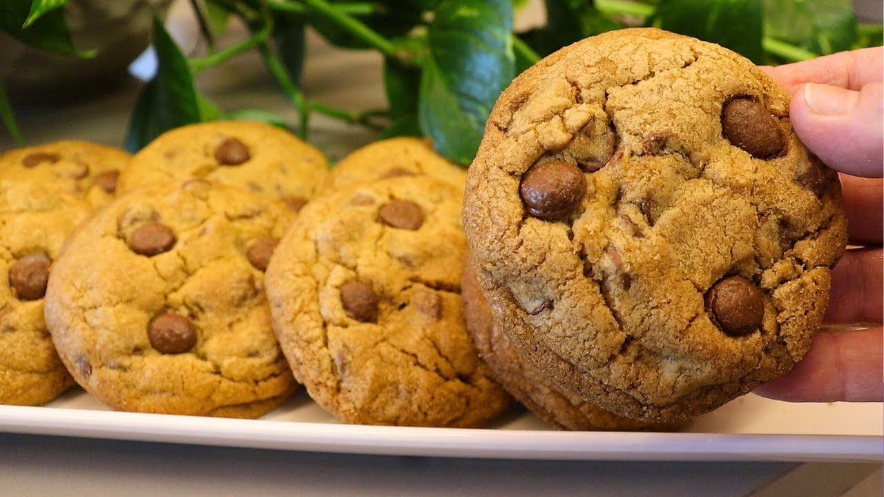 O MELHORE COOKIES DA VIDA!!! COOKIES COM GOTAS DE CHOCOLATE