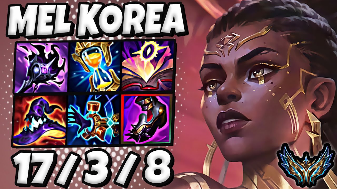 Mel vs Kayle [ MID ] Patch 25.23 Korea Challenger 1649 LP