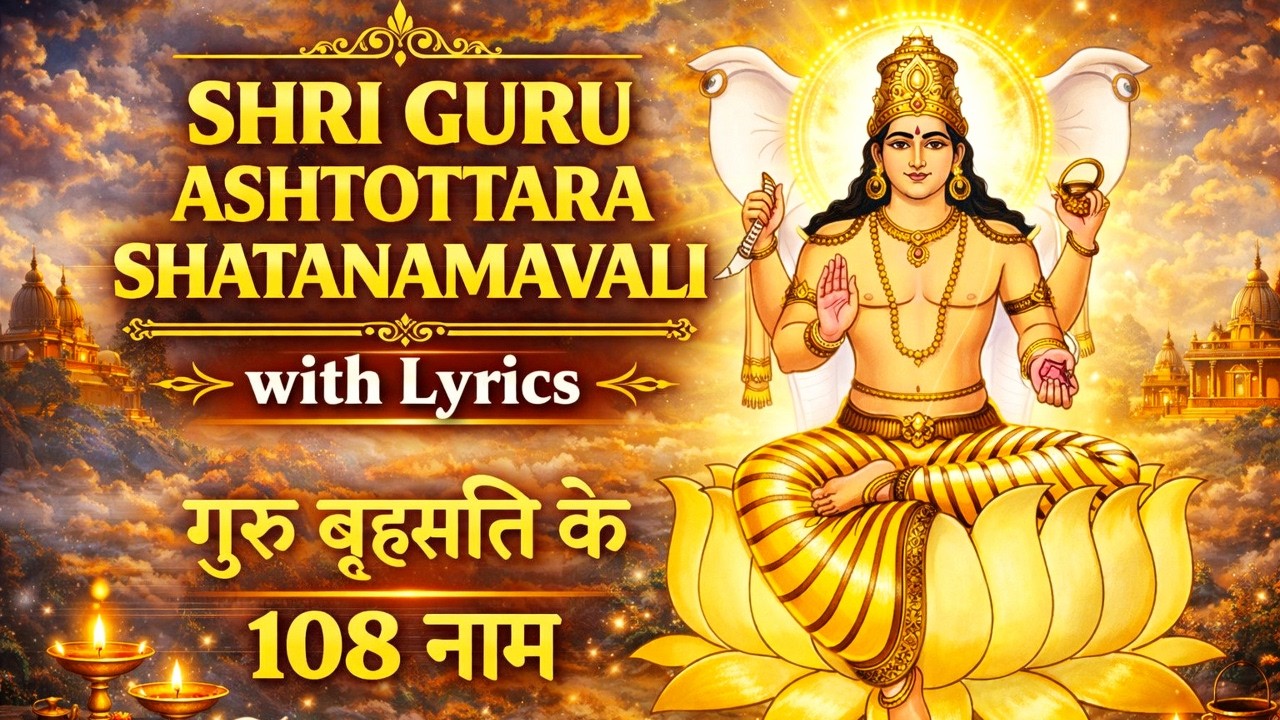Shri Guru Ashtottara Shatanamavali | Guru Brihaspati ke 108 naam