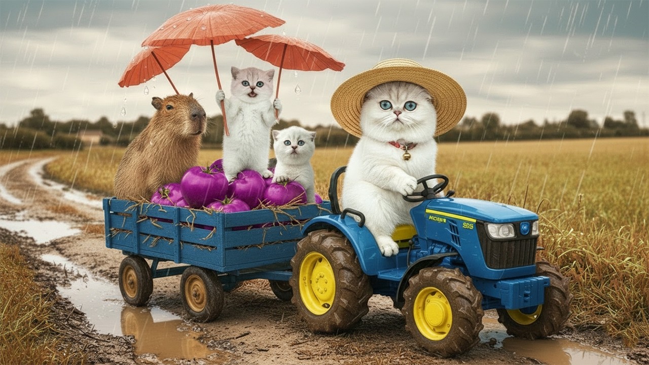 Mama Cat & Poor Cat Family Become Rich! 💰  Emotional Cat Story