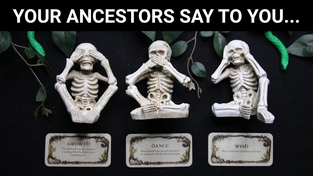 Samhain Message from your Ancestors | Pick-a-card Tarot Reading