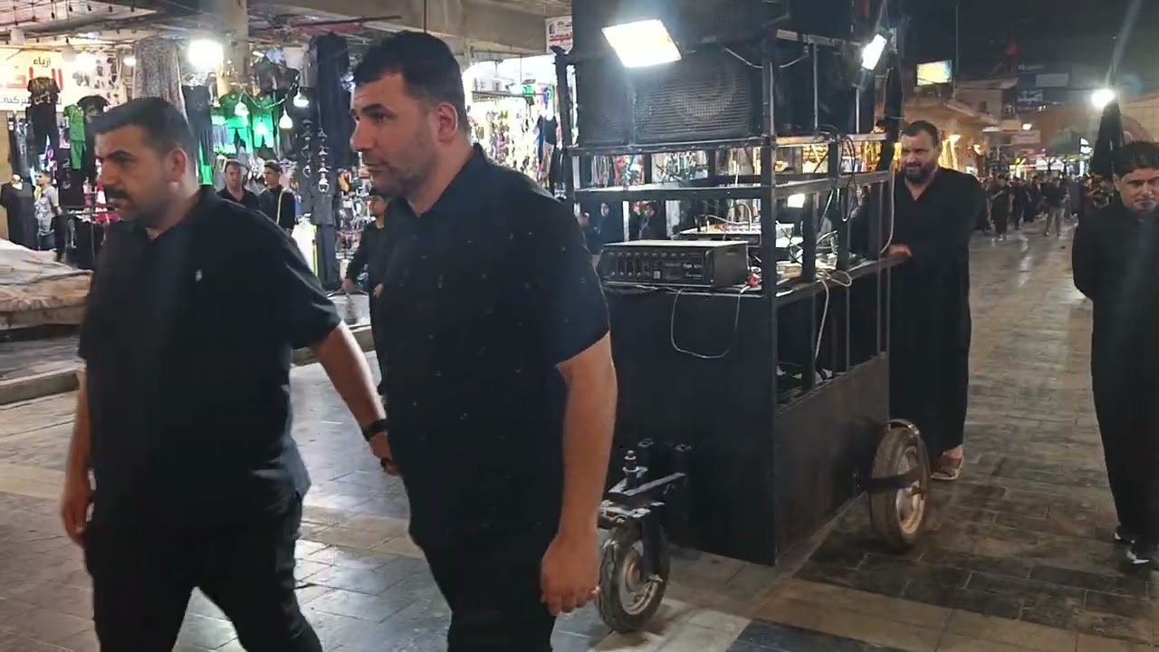 موكب عزاء اهل البيت الطوبچي الكاظمية المقدسة يوم الخامس من #محرم_الحرام #عاشوراء_الحسين