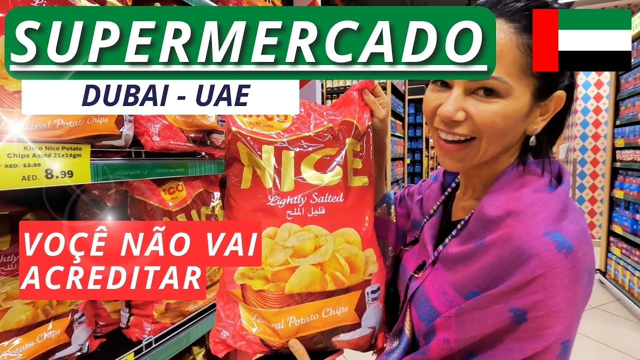 DUBAI 2024 - Preços no SUPERMERCADO. Como estão os preços?