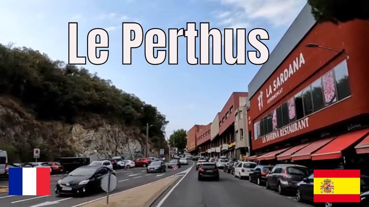 Le Perthus 4K- Driving- French region