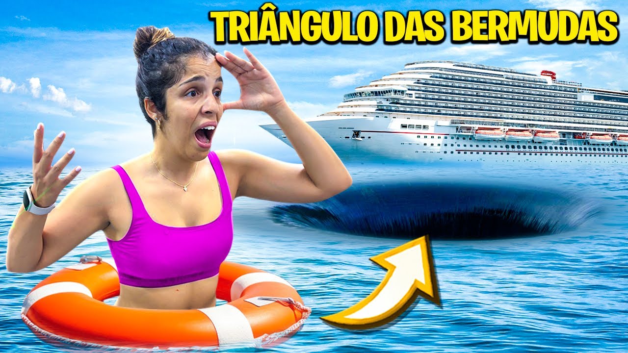 FOMOS DE NAVIO AO TRIÂNGULO DAS BERMUDAS E ISSO ACONTECEU! (VÍDEO DE 1 HORA)