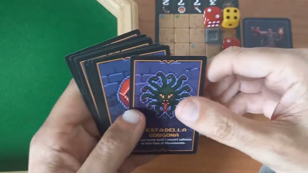 One Card Dungeon - Tutorial e flusso di gioco