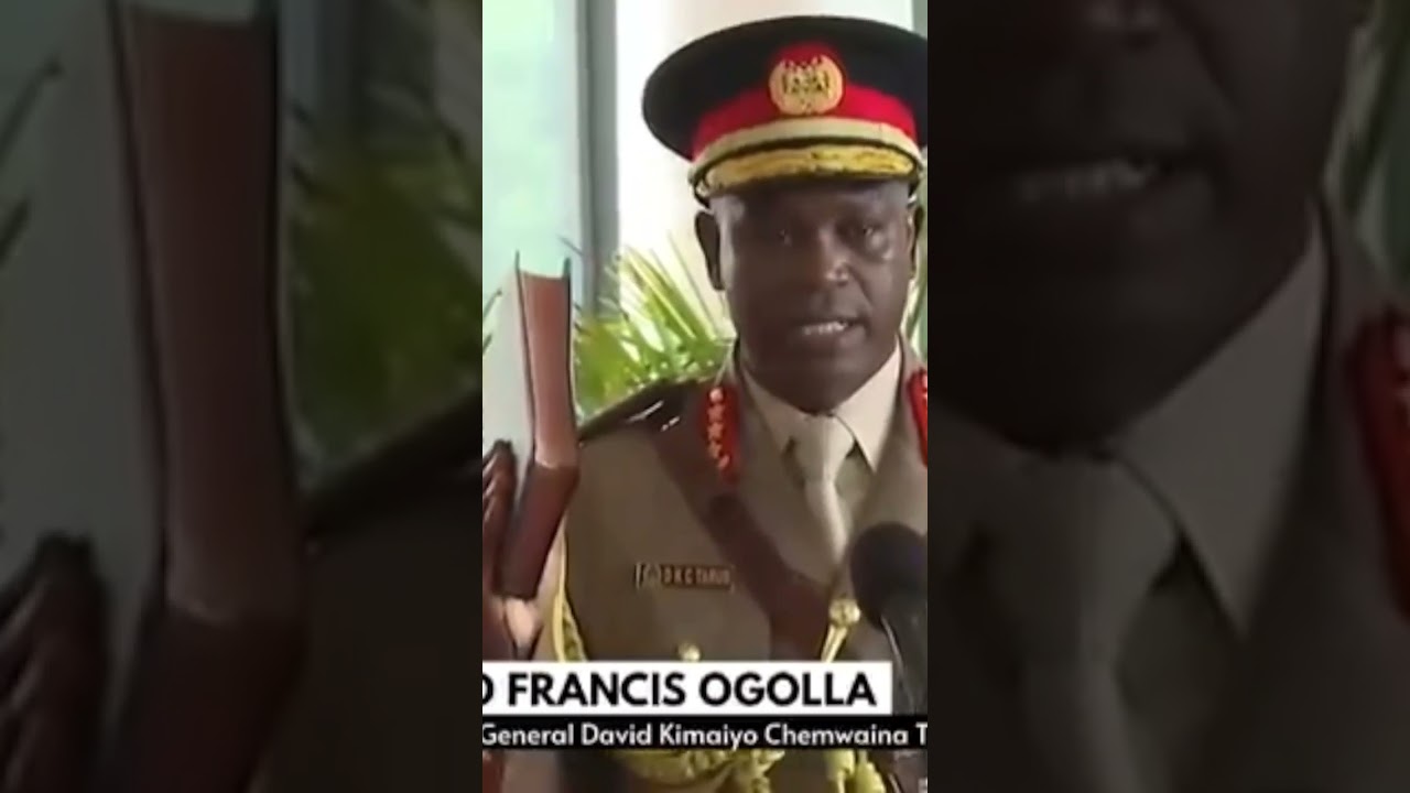 New CDF David Kimayo Tarus.