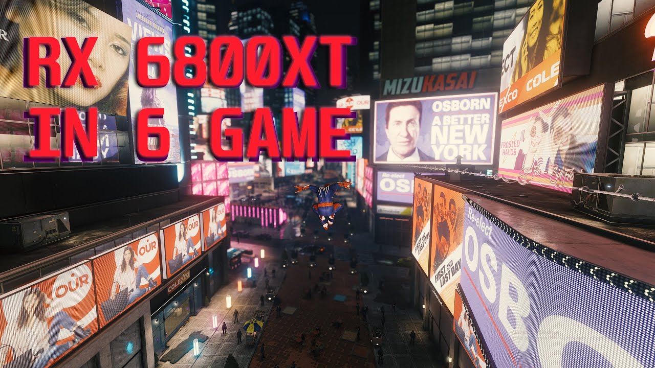 RX 6800XT & R5 5600 IN 6 GAME